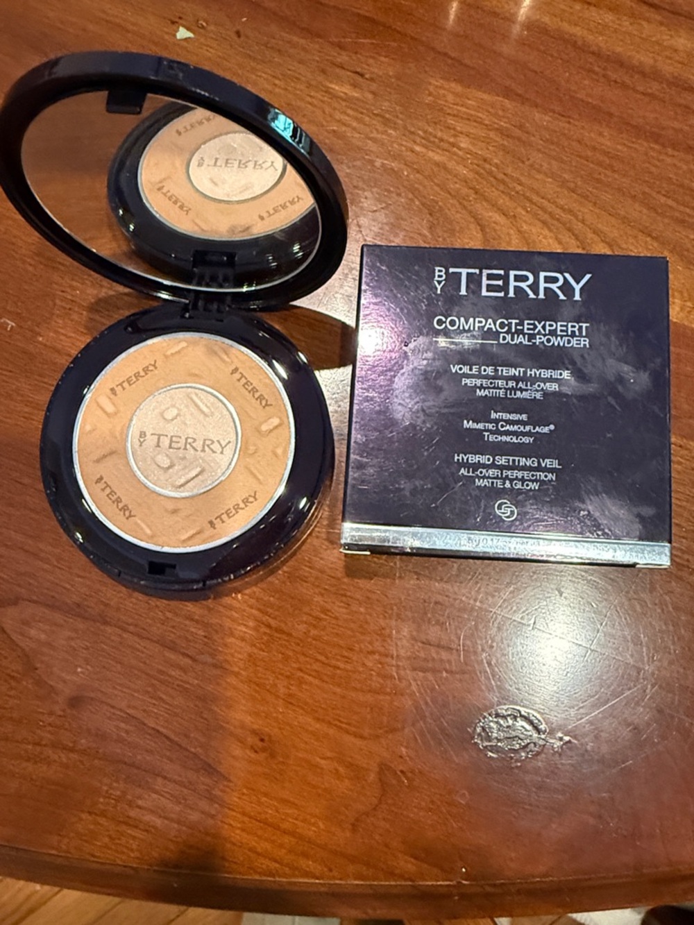 Very Rare- By Terry Compact-Expert Dual-Powder Setting Veil in Warm Beige